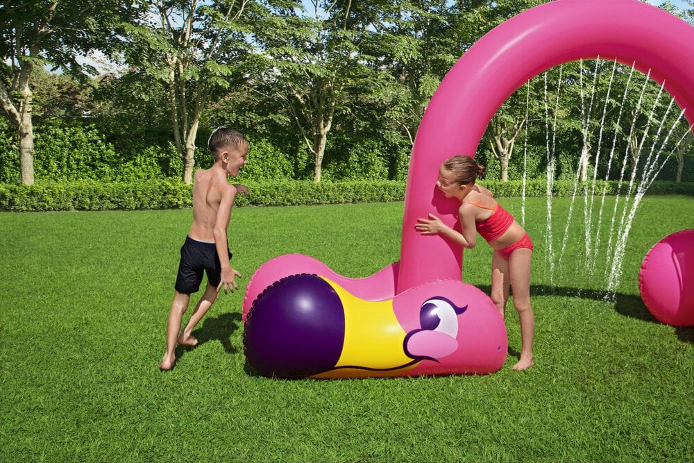 Vandens fontanas flamingas, Bestway kaina ir informacija | Vandens, smėlio ir paplūdimio žaislai | pigu.lt
