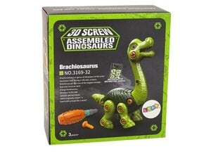 Lean toys Динозавр Брахиозавр цена и информация | Конструкторы и кубики | pigu.lt
