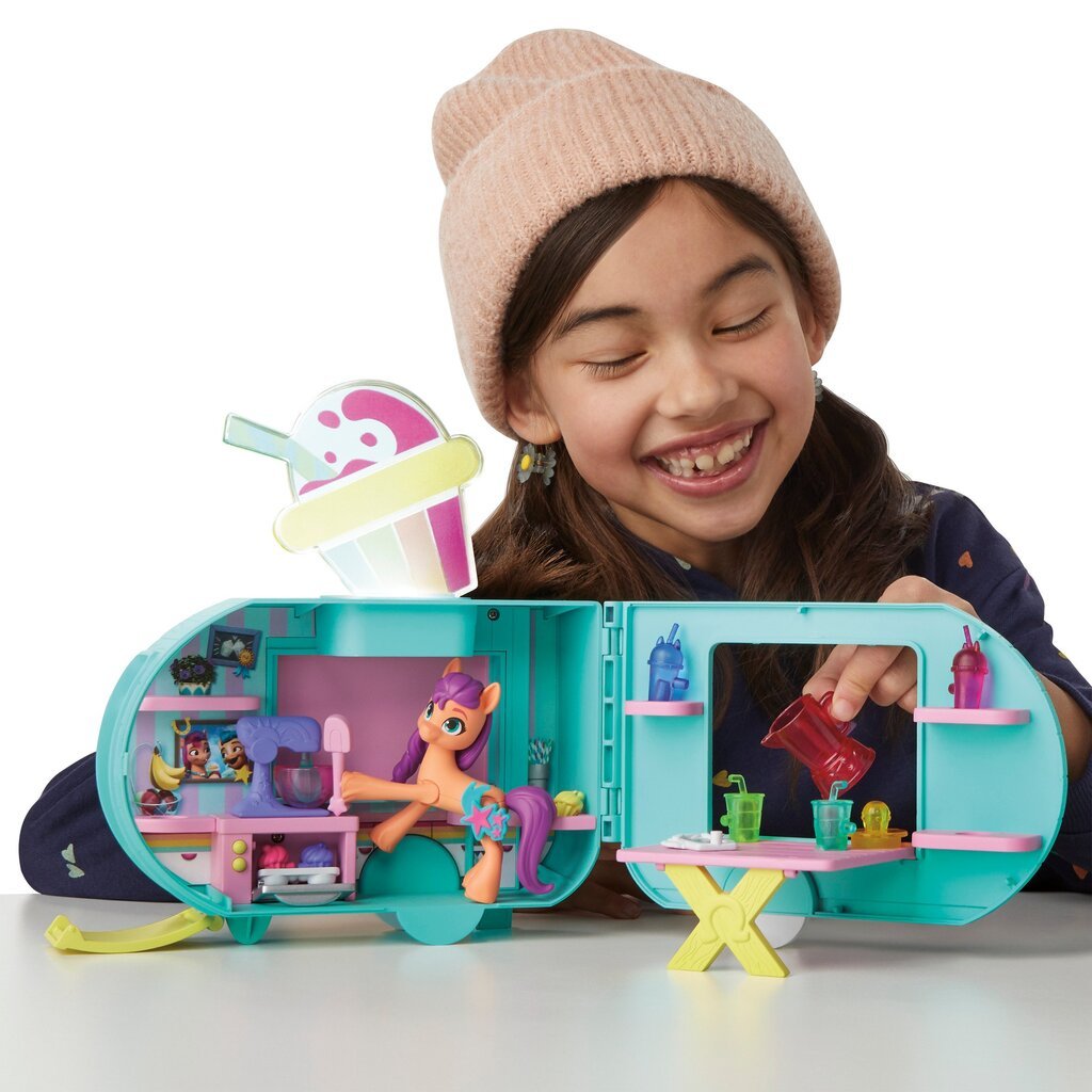 Rinkinys Glotnučių autobusiukas, My Little Pony kaina ir informacija | Žaislai mergaitėms | pigu.lt