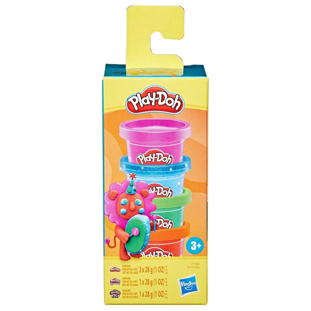 Mini plastelino indelių rinkinys Play-Doh kaina ir informacija | Piešimo, tapybos, lipdymo reikmenys | pigu.lt