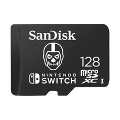 SanDisk MicroSDXC Fortnite Skull Trooper 128GB цена и информация | Карты памяти для фотоаппаратов, камер | pigu.lt
