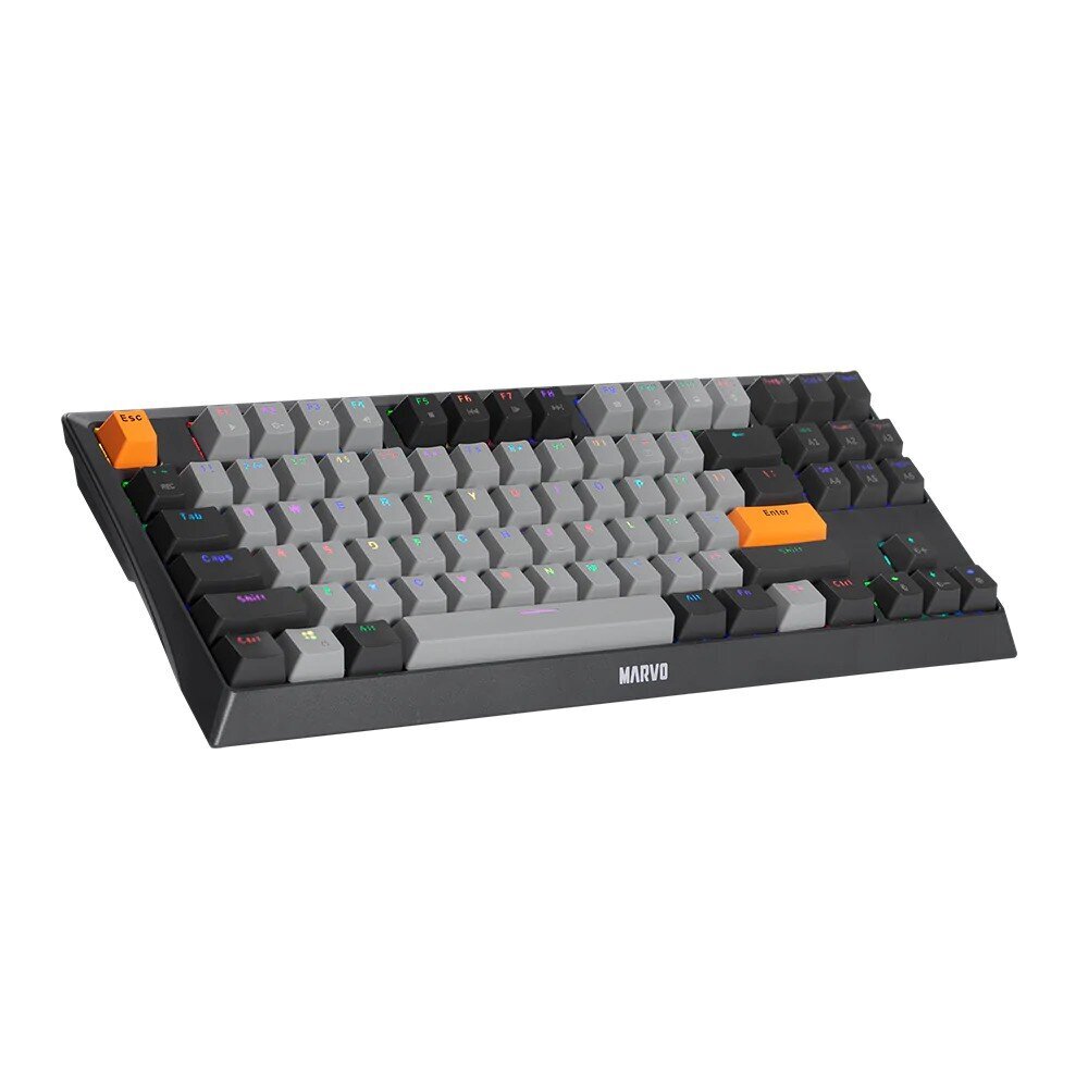 Marvo KG980B TKL, juoda kaina ir informacija | Klaviatūros | pigu.lt