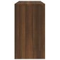 Rašomasis stalas vidaXL, Apdirbta mediena, 100x40x73cm, ruda ąžuolo spalva kaina ir informacija | Kompiuteriniai, rašomieji stalai | pigu.lt