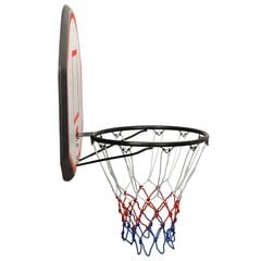 Krepšinio lenta vidaXL, juoda цена и информация | Баскетбольные щиты | pigu.lt