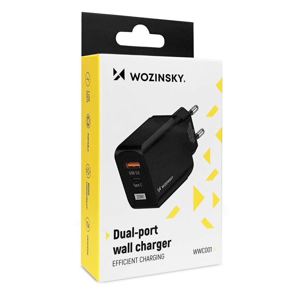 Wozinsky Charger kaina ir informacija | Krovikliai telefonams | pigu.lt