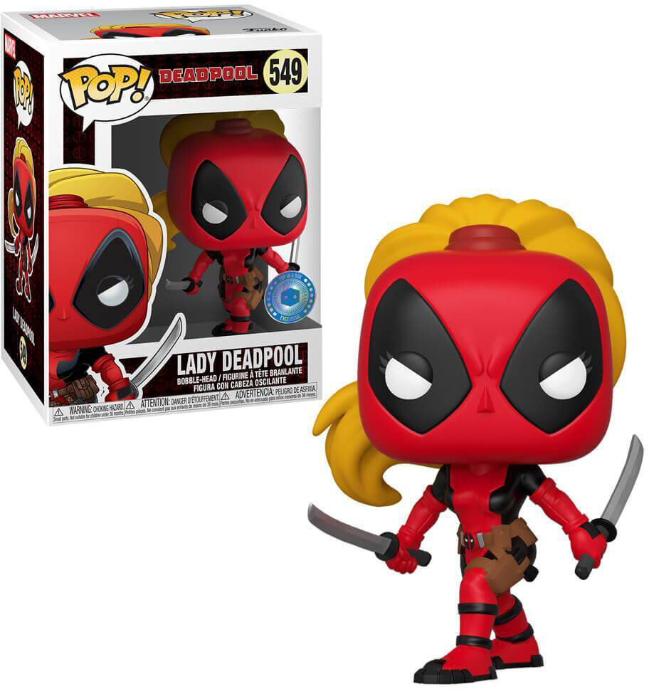 Funko POP! Marvel Lady Deadpool Exclusive kaina ir informacija | Žaidėjų atributika | pigu.lt