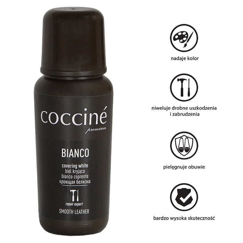 Coccine baltas batų tepalas Bianco, 75 ml kaina | pigu.lt