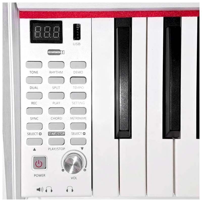 Skaitmeninis pianinas BLANTH BL-8808 WH kaina ir informacija | Klavišiniai muzikos instrumentai | pigu.lt