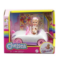 Lėlė su automobiliu Barbie Chelsea kaina ir informacija | Barbie Vaikams ir kūdikiams | pigu.lt