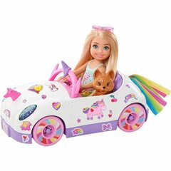 Lėlė su automobiliu Barbie Chelsea цена и информация | Игрушки для девочек | pigu.lt