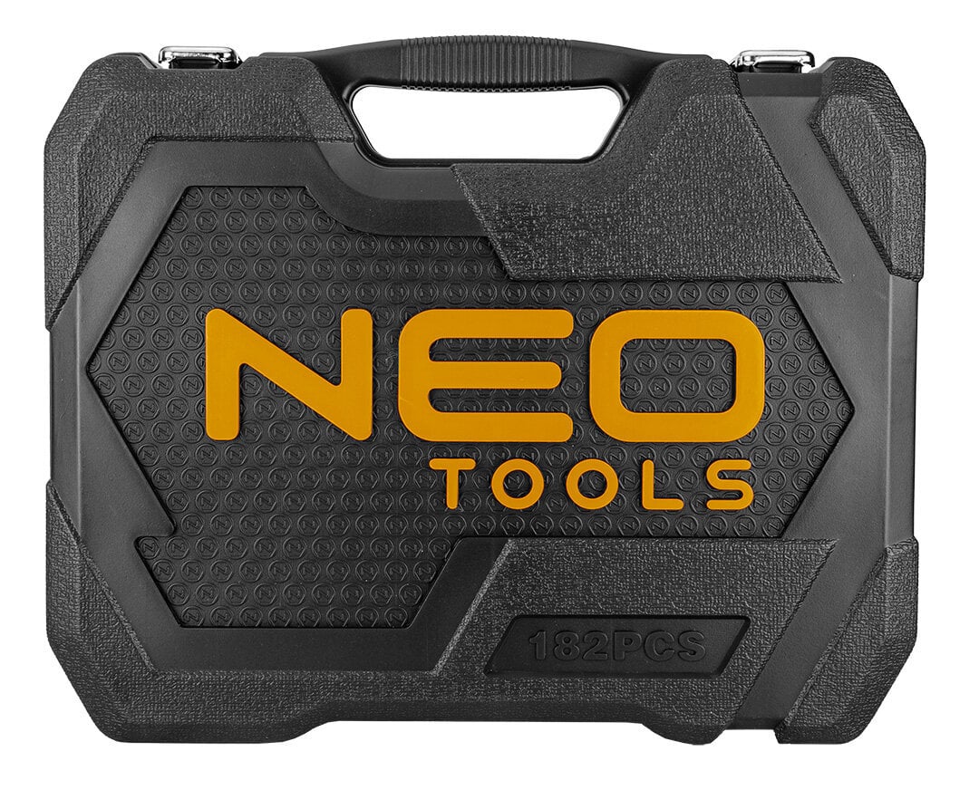 Įrankių rinkinys Neo 10-074, 182 vnt. цена и информация | Mechaniniai įrankiai | pigu.lt