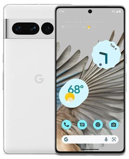 Google Pixel 7 Pro 5G 12/256GB GA03466-GB White kaina ir informacija | Mobilieji telefonai | pigu.lt