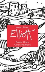 Helen Elliott Concertina Colouring Book: Gower Coast цена и информация | Книги о питании и здоровом образе жизни | pigu.lt