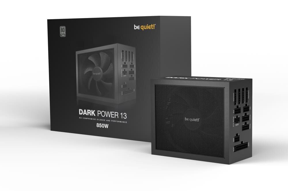 Be Quiet! Dark Power 13 - 850W BN334 kaina ir informacija | Maitinimo šaltiniai (PSU) | pigu.lt