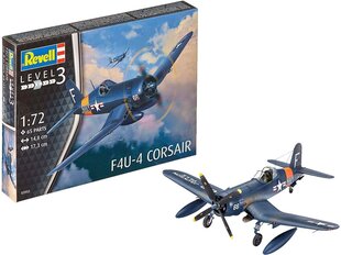 Revell - F4U-4 Corsair, 1/72, 03955 цена и информация | Конструкторы и кубики | pigu.lt