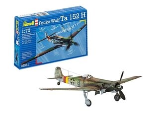Revell - Focke Wulf Ta 152 H, 1/72, 03981 цена и информация | Склеиваемые модели | pigu.lt