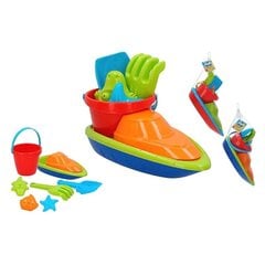 Paplūdimio žaislų rinkinys Ship, 7 dalių kaina ir informacija | Vandens, smėlio ir paplūdimio žaislai | pigu.lt
