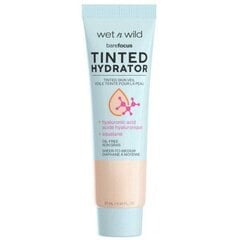 Atspalvį suteikiantis veido kremas Wet N Wild Bare Focus Tinted Hydrator, Light, 27 ml kaina ir informacija | Veido kremai | pigu.lt