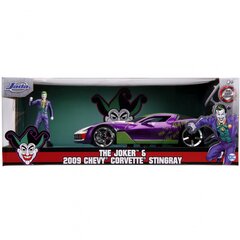 Машина Джокера с фигуркой, JADA цена и информация | Игрушки для мальчиков | pigu.lt