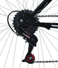 Детский велосипед - черный с розовым (Размер колеса: 26”) цена и информация | Велосипеды | pigu.lt