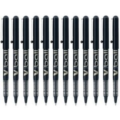 Ручка Pilot BL-VB-5, чёрная, 12 шт. цена и информация | Письменные принадлежности | pigu.lt