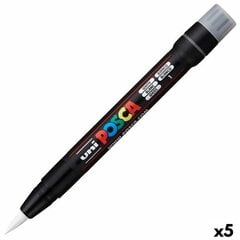 Marķeris Posca PCF-350, baltas, 5 vnt. kaina ir informacija | Piešimo, tapybos, lipdymo reikmenys | pigu.lt