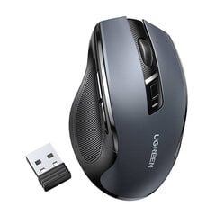 Wireless mouse UGREEN 2.4 GHz&BT (black) цена и информация | Мыши | pigu.lt