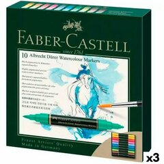 Flomasteriai Faber-Castell, 3 vnt kaina ir informacija | Piešimo, tapybos, lipdymo reikmenys | pigu.lt