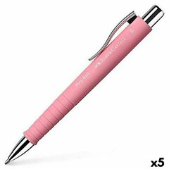 Rašiklis Faber-Castell Poly Ball XB 5 vnt kaina ir informacija | Rašymo priemonės | pigu.lt