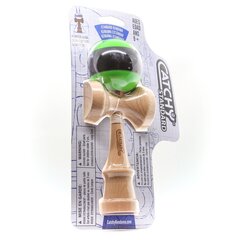 Žaidimas Kendama, medinis/žalias цена и информация | Настольные игры, головоломки | pigu.lt