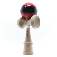 Žaidimas Kendama, medinis/raudonas цена и информация | Настольные игры, головоломки | pigu.lt