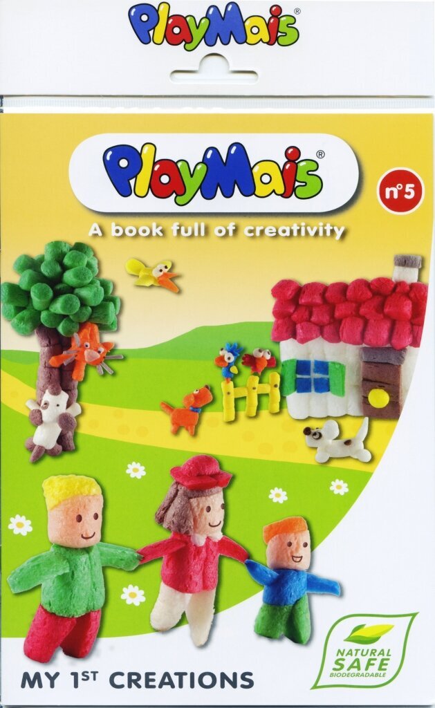 Kūrybiškumo knygutė PlayMais Mano pirmieji kūriniai kaina ir informacija | Lavinamieji žaislai | pigu.lt