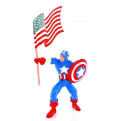 Figūrėlė Comansi Kapitonas Amerika su vėliava цена и информация | Игрушки для мальчиков | pigu.lt