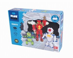 Konstruktorius Plus Plus Robotai, Mini neoninės 170 det цена и информация | Конструкторы и кубики | pigu.lt