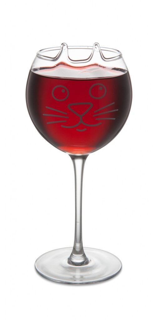 Vyno taurė Katinėlis kaina ir informacija | Kitos originalios dovanos | pigu.lt