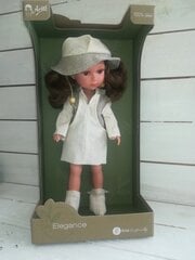 Lėlytė Carole su lininiais rūbeliais, 36 cm kaina ir informacija | Žaislai mergaitėms | pigu.lt
