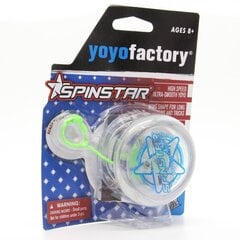 YoYo Spinstar su LED, mėlyna цена и информация | Настольные игры, головоломки | pigu.lt
