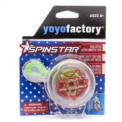 YoYo Spinstar su LED, raudona цена и информация | Настольные игры, головоломки | pigu.lt