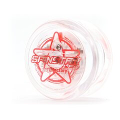 YoYo Spinstar su LED, raudona цена и информация | Настольные игры, головоломки | pigu.lt