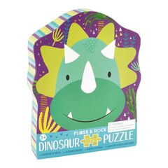 Dėlionė Floss & Rock Dinozauras, 12 det. kaina ir informacija | Dėlionės (puzzle) | pigu.lt