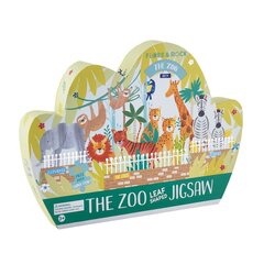 Dėlionė Floss & Rock Zoologijos sodas, 80 det. kaina ir informacija | Dėlionės (puzzle) | pigu.lt