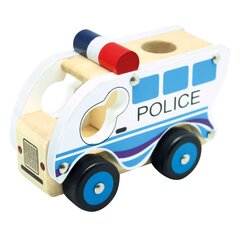 Policijos autmobilis, mėlyna цена и информация | Игрушки для мальчиков | pigu.lt