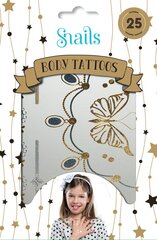 Kūno Tatuiruotė Snails Metalika цена и информация | Кисти для макияжа, спонжи | pigu.lt