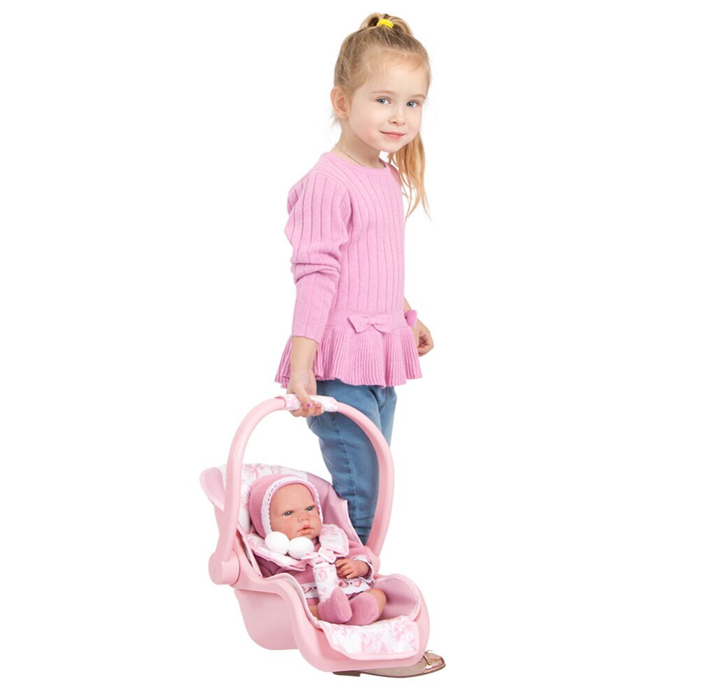 Lėlės kūdikio nešyklė Arias, rožinė kaina ir informacija | Žaislai mergaitėms | pigu.lt