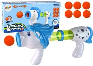Пистолетная пусковая установка для мячей, синяя цена и информация | Игрушки для мальчиков | pigu.lt