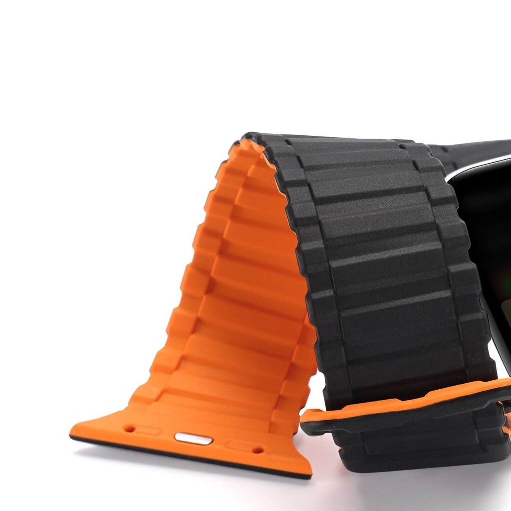 Dux Ducis Band Orange kaina ir informacija | Išmaniųjų laikrodžių ir apyrankių priedai | pigu.lt