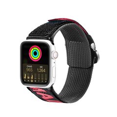 Dux Ducis для Apple Watch Ultra, SE, 8, 7, 6, 5, 4, 3, 2, 1 (49, 45, 44, 42 мм), черный цена и информация | Аксессуары для смарт-часов и браслетов | pigu.lt