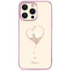 Kingxbar Wish skirtas iPhone 14, rožinis kaina ir informacija | Telefono dėklai | pigu.lt