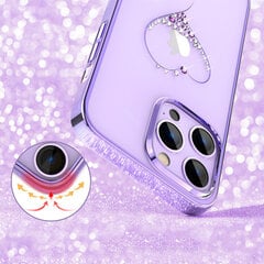 Kingxbar Wish skirtas iPhone 14 Plus, violetinis kaina ir informacija | Telefono dėklai | pigu.lt