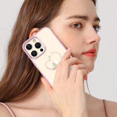 Kingxbar Wish skirtas iPhone 14 Pro Max, rožinis kaina ir informacija | Telefono dėklai | pigu.lt